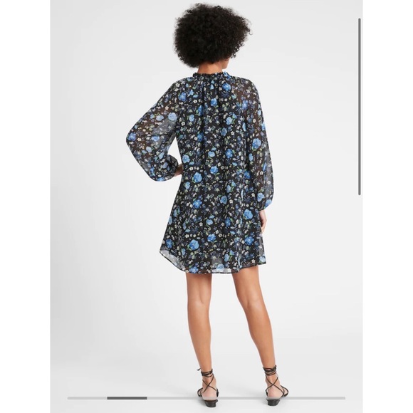Banana Republic Floral Swing Dress - Picture 4 of 11